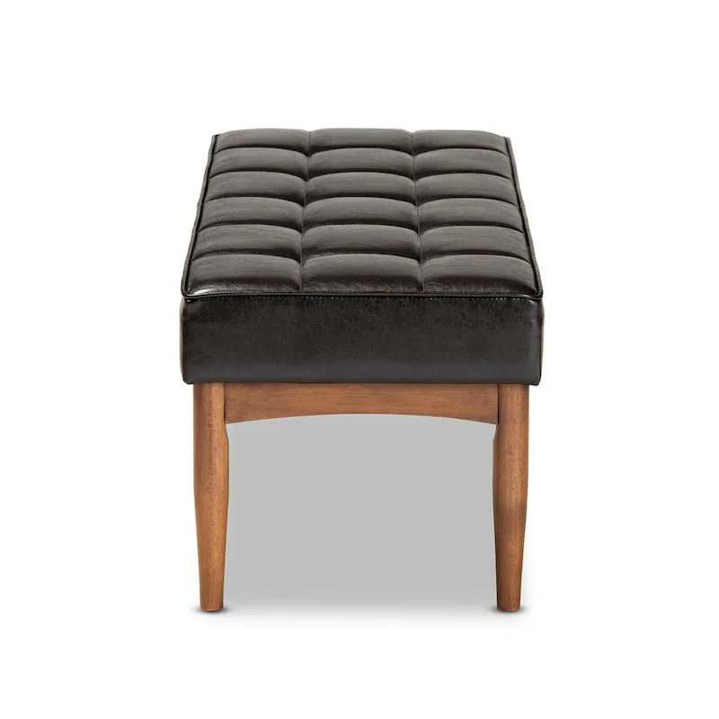 Moderner Esszimmerbank im Mid-Century-Stil