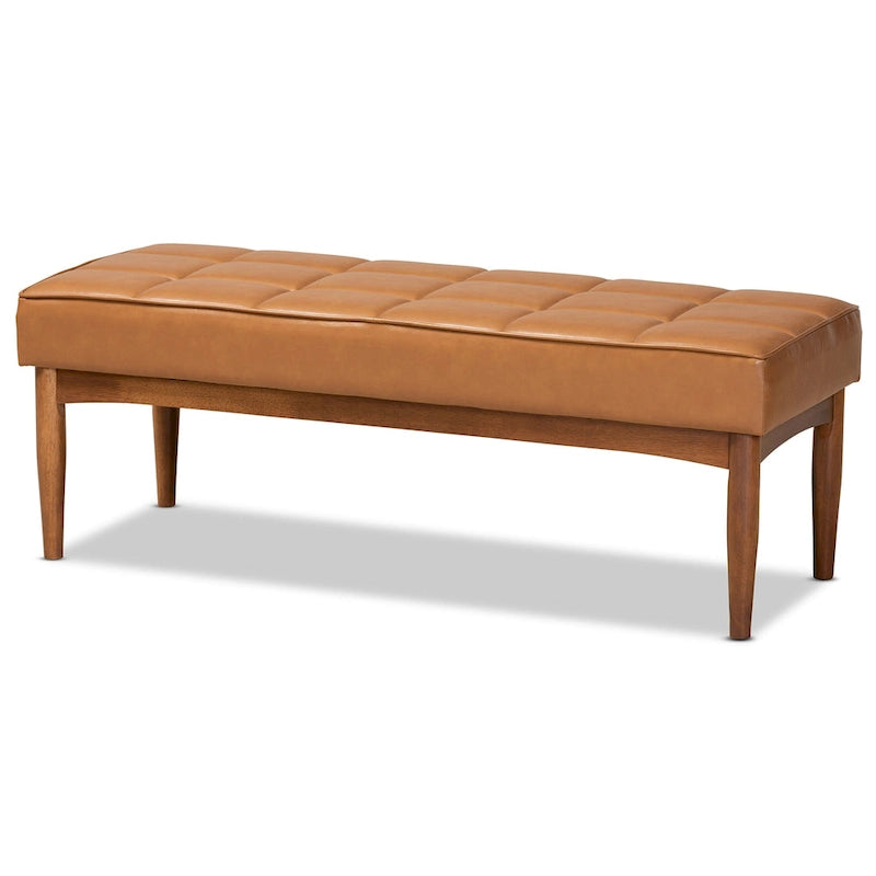 Moderner Esszimmerbank im Mid-Century-Stil