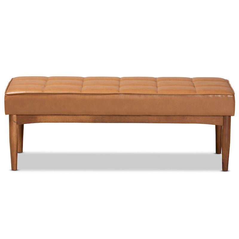 Moderner Esszimmerbank im Mid-Century-Stil