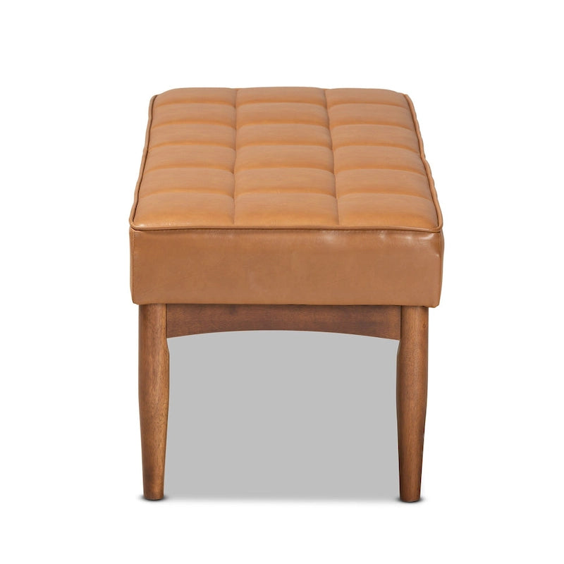 Moderner Esszimmerbank im Mid-Century-Stil