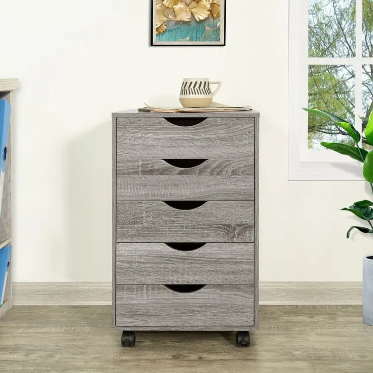 Büro-Aktenschränke aus Holz, seitlicher Aktenschrank, mobiler Aktenschrank, mobiles Aufbewahrungsschränkchen