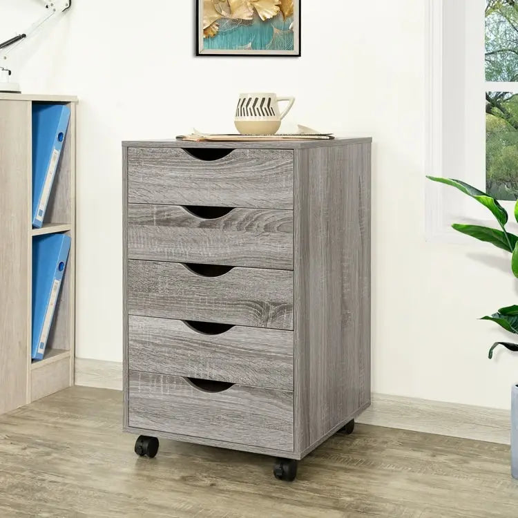 Büro-Aktenschränke aus Holz, seitlicher Aktenschrank, mobiler Aktenschrank, mobiles Aufbewahrungsschränkchen