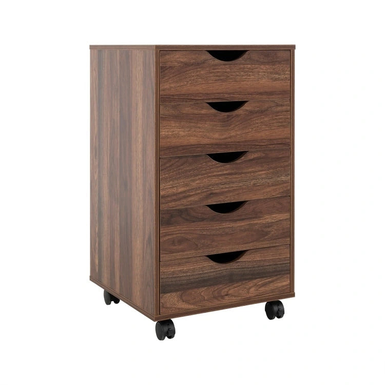 Büro-Aktenschränke aus Holz, seitlicher Aktenschrank, mobiler Aktenschrank, mobiles Aufbewahrungsschränkchen