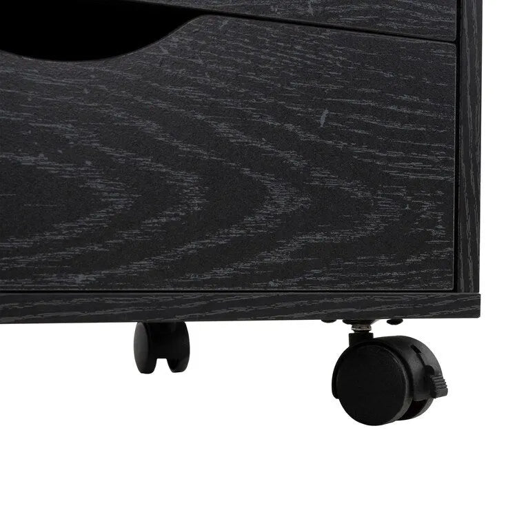 Büro-Aktenschränke aus Holz, seitlicher Aktenschrank, mobiler Aktenschrank, mobiles Aufbewahrungsschränkchen