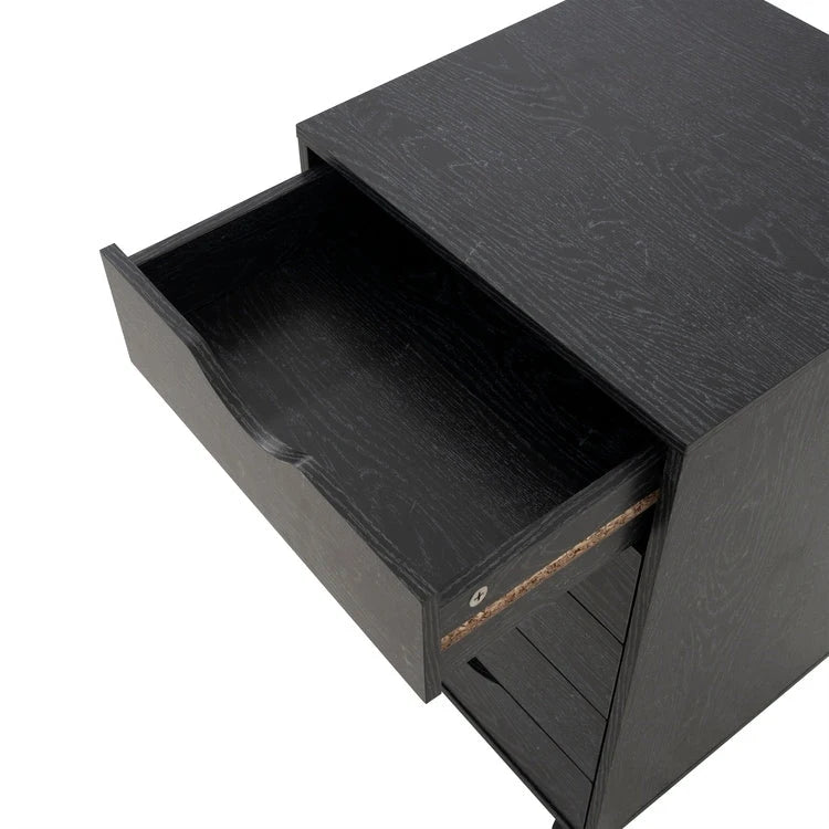 Büro-Aktenschränke aus Holz, seitlicher Aktenschrank, mobiler Aktenschrank, mobiles Aufbewahrungsschränkchen