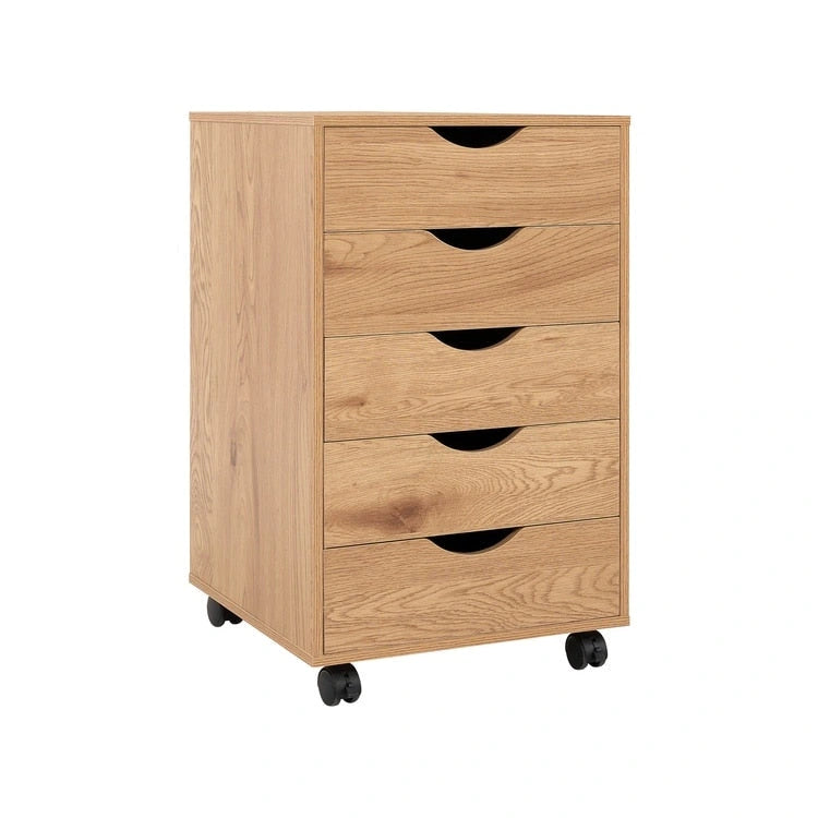 Büro-Aktenschränke aus Holz, seitlicher Aktenschrank, mobiler Aktenschrank, mobiles Aufbewahrungsschränkchen