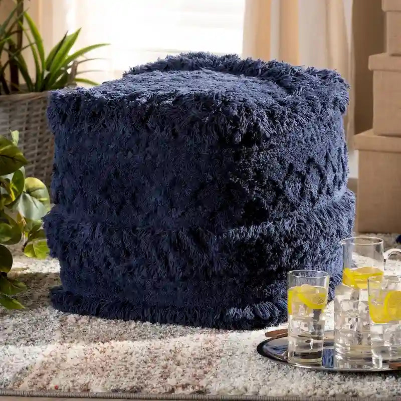 Marokkanischer Pouf-Hocker