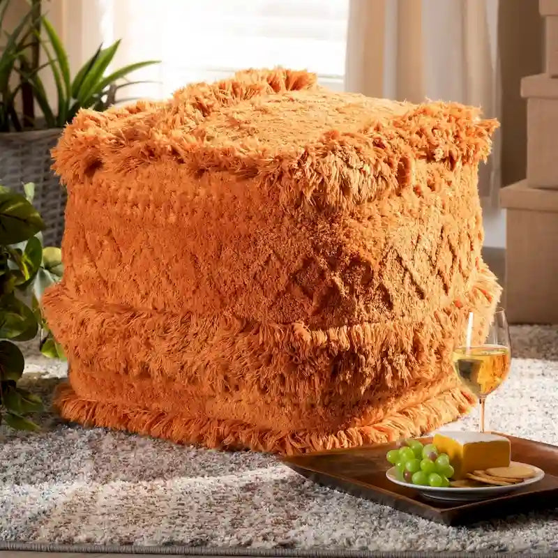 Marokkanischer Pouf-Hocker