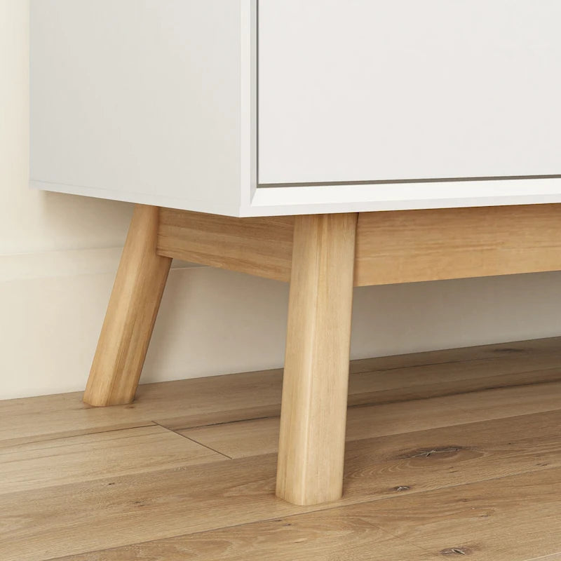 Moderne Kommode im Mid-Century-Stil mit 6 Schubladen